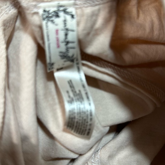 FREE PEOPLE SLUMBERS PANTS IN ROSE DUST LARGE NWT - Picture 5 of 10
